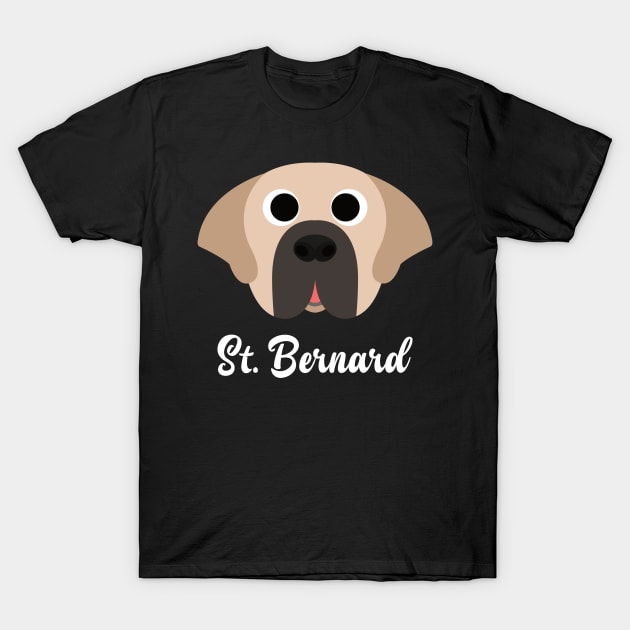 St. Bernard - Saint Bernard T-Shirt by DoggyStyles